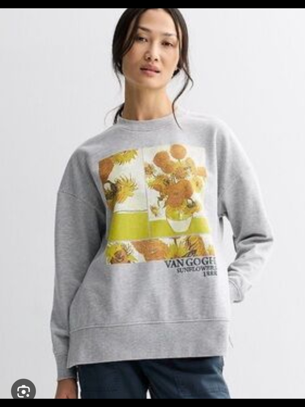 ~Flourish Vincent Van Gogh Sunflowers Sweater XXL NWT